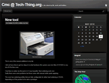 Tablet Screenshot of cmc.tech-thing.org